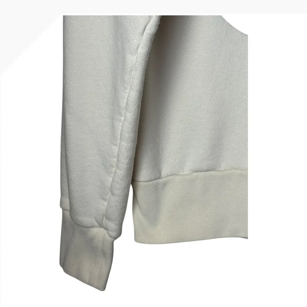 Gucci Sweatshirt Men Small Ivory Interlocking G Logo Hoodie‎ Streetwear Luxury